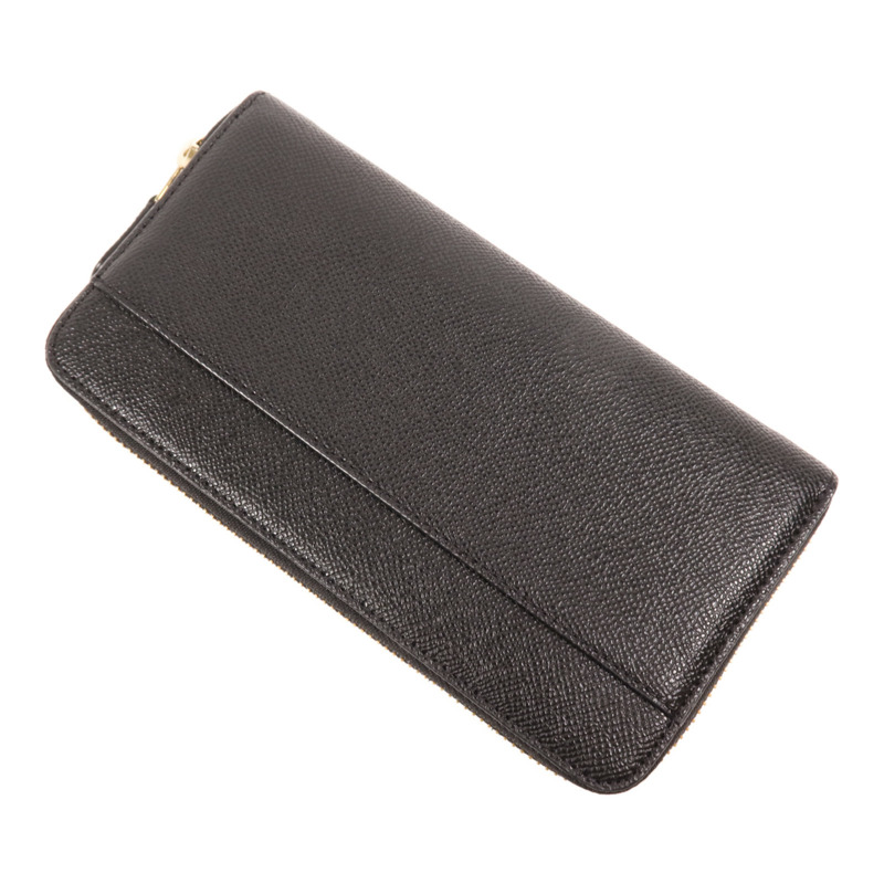 COACH 牛皮皮革Long Wallet金扣長錢包-3