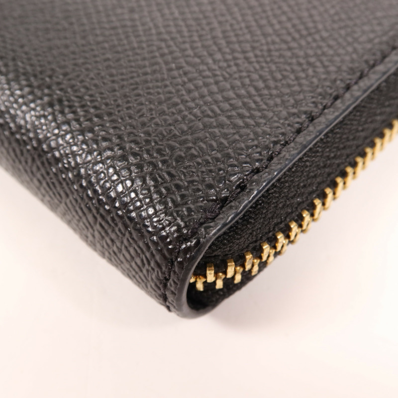 COACH 牛皮皮革Long Wallet金扣長錢包-7