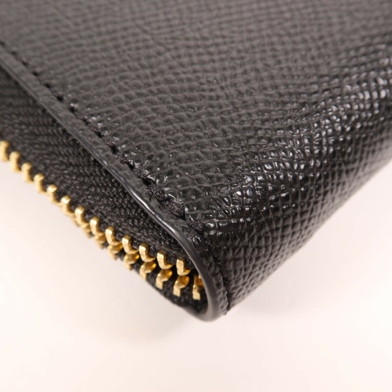 COACH 牛皮皮革Long Wallet金扣長錢包-8