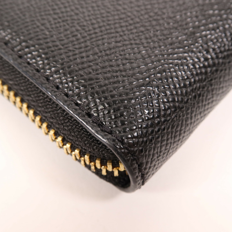 COACH 牛皮皮革Long Wallet金扣長錢包-10