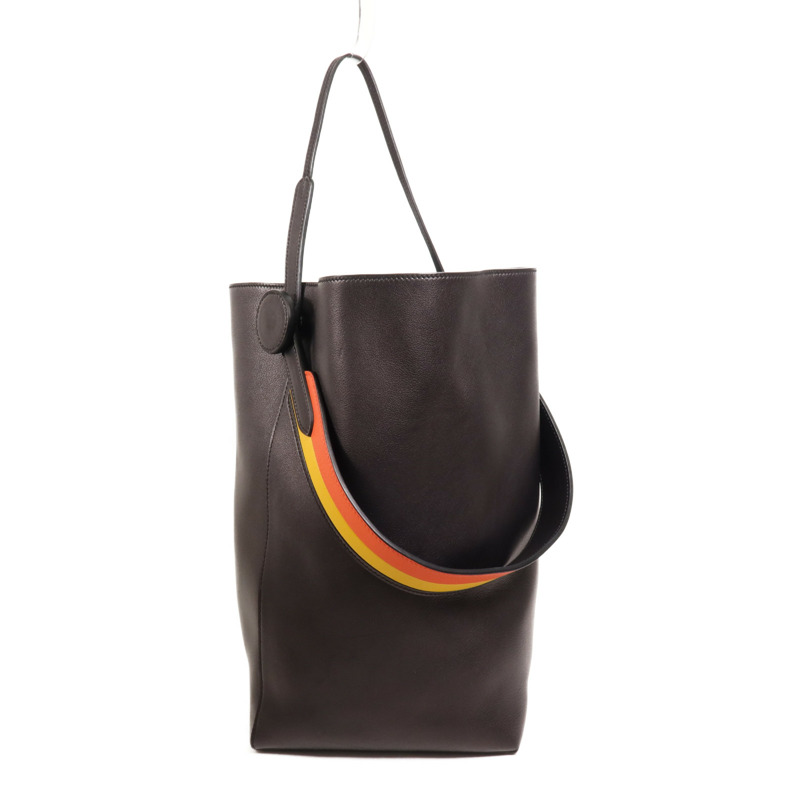 HERMES Evercolor皮革Licol 19手挽肩背兩用袋Noir-2