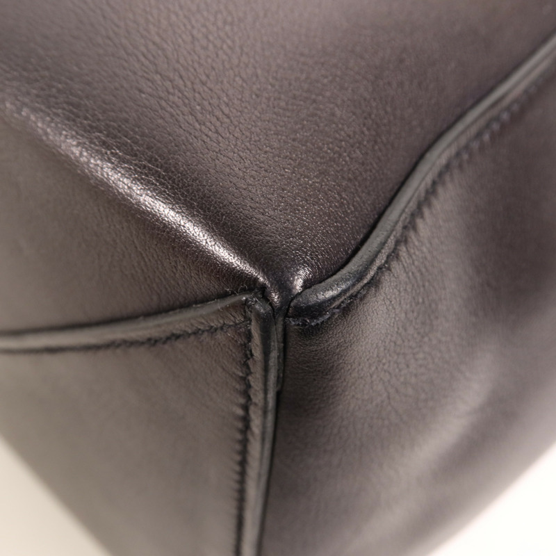 HERMES Evercolor皮革Licol 19手挽肩背兩用袋Noir-8