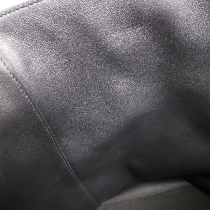 HERMES Evercolor皮革Licol 19手挽肩背兩用袋Noir-12