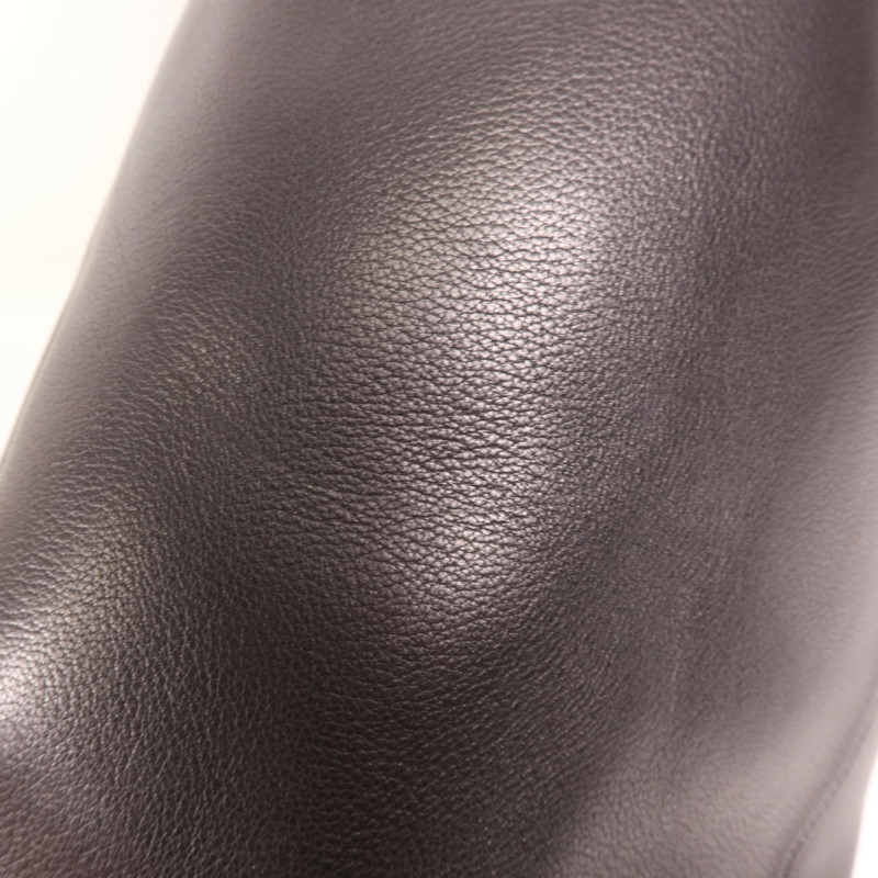 HERMES Evercolor皮革Licol 19手挽肩背兩用袋Noir-15