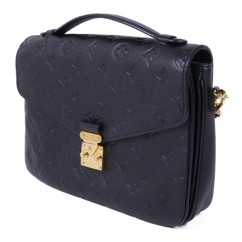 LOUIS VUITTON Monogram Empreinte Pochette Metis金扣手挽肩背兩用袋-2