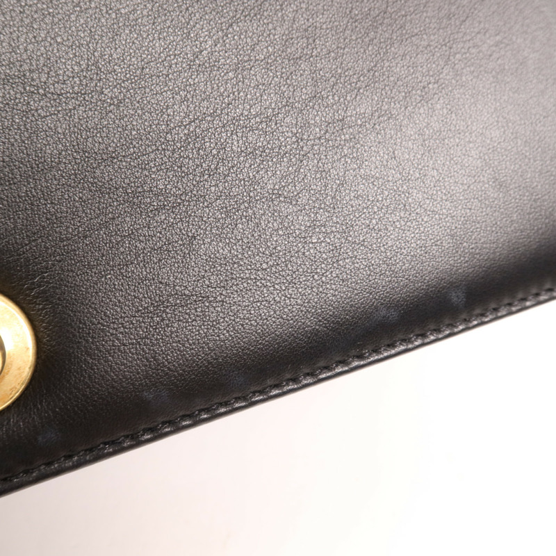 CHANEL 羊皮皮革Boy 25金扣肩背袋-18