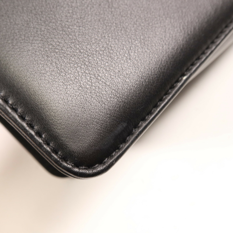 CHANEL 羊皮皮革Boy 25金扣肩背袋-19