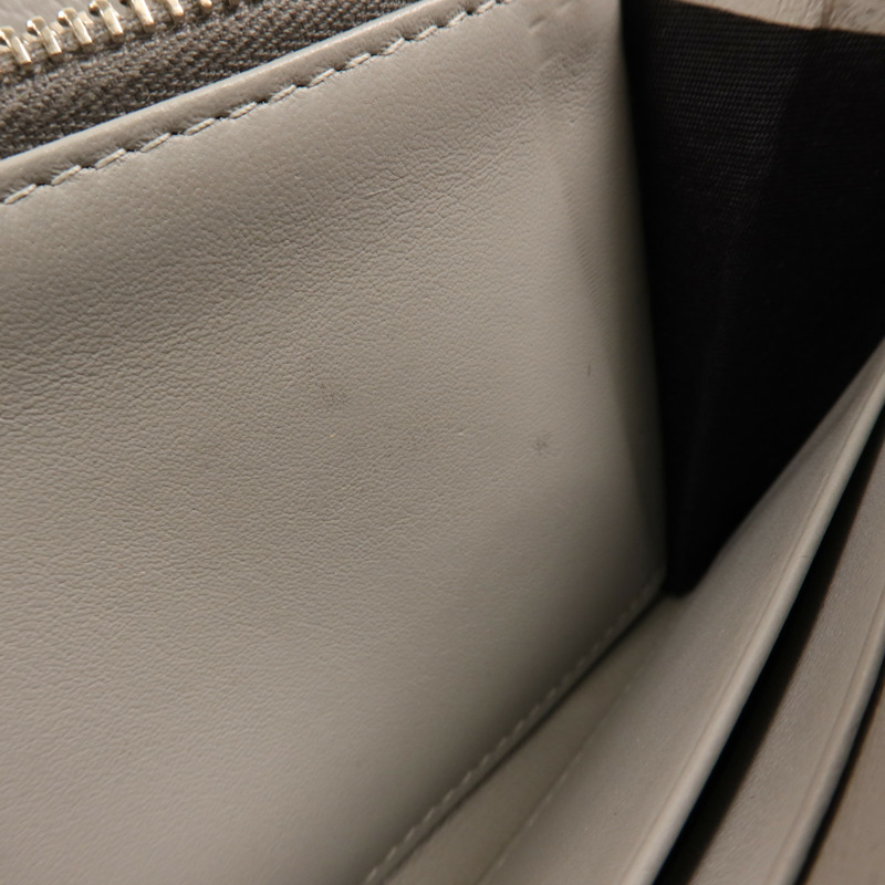 Dior 塗層帆布Long Wallet銀扣長錢包-13