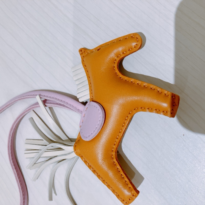 TK1870 HERMES 愛馬仕小號三拼色馬仔吊飾RODEO CHARM PM SWFIT-12