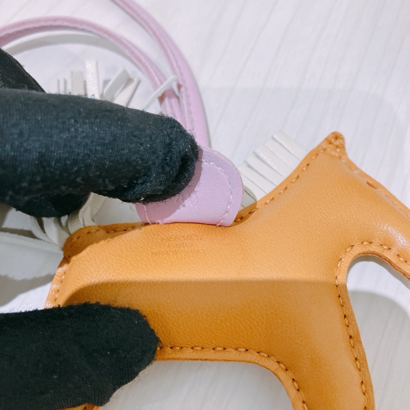 TK1870 HERMES 愛馬仕小號三拼色馬仔吊飾RODEO CHARM PM SWFIT-13