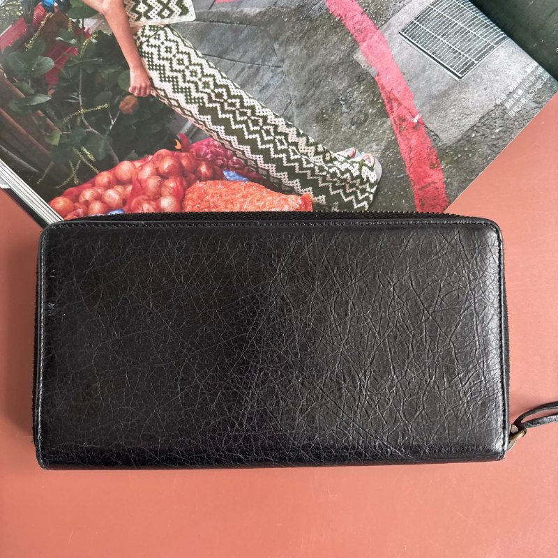 ::BALENCIAGA:: 巴黎世家 經典CONTINENTAL  拉鍊長夾-5