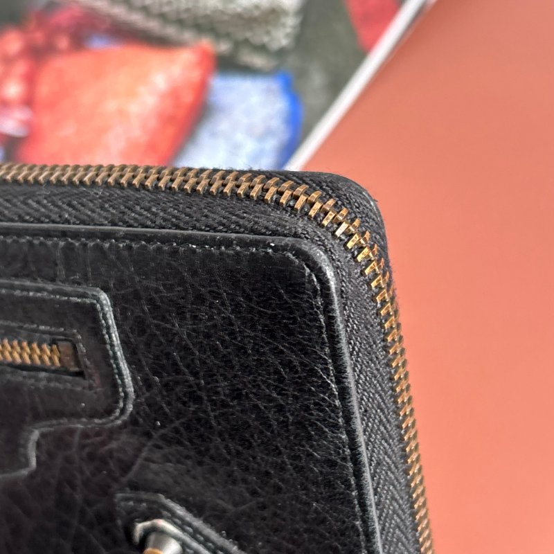 ::BALENCIAGA:: 巴黎世家 經典CONTINENTAL  拉鍊長夾-9