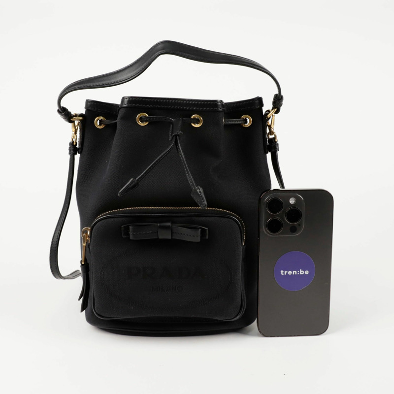 PRADA Duet 水桶肩包 1BH038-8