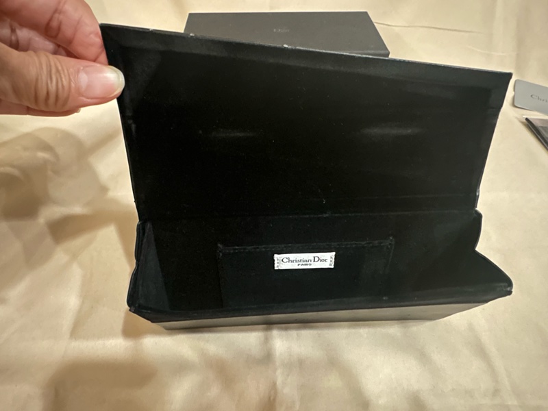 周揚青 同款 Dior Stellaire 深灰色 平光 光學 眼鏡  (無度數片)-7