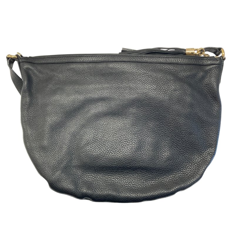 GUCCI 古馳 295175 Soho Interlocking G 牛皮 腰/胸包 黑色-1