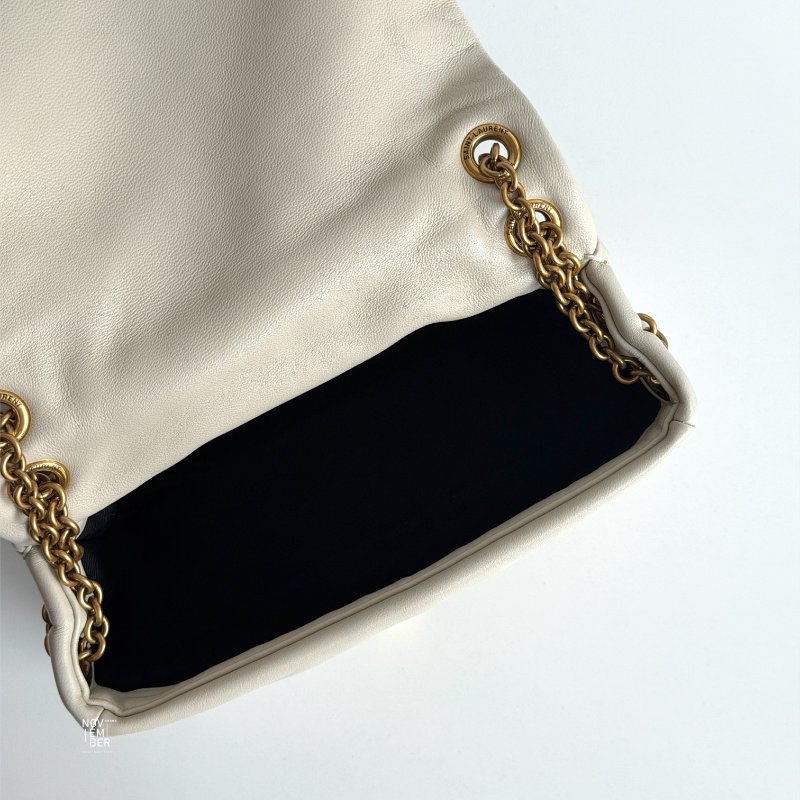 閒置新✨ Saint Laurent  YSL 聖羅蘭 Jamie 4.3 mini 白色金釦-4