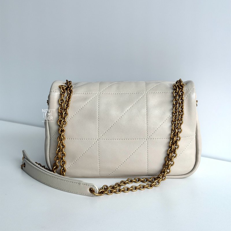 閒置新✨ Saint Laurent  YSL 聖羅蘭 Jamie 4.3 mini 白色金釦-7