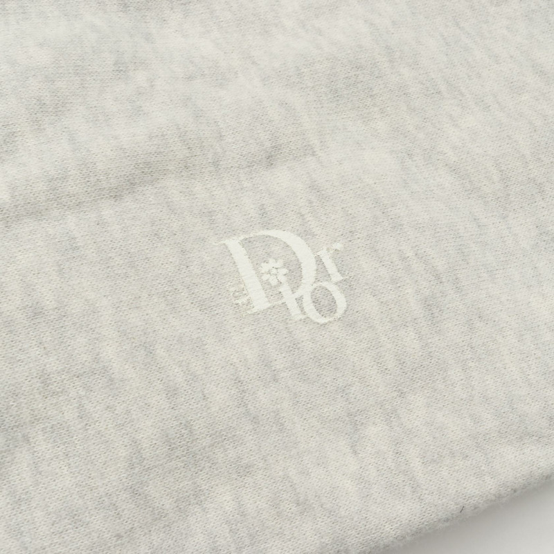 Dior ERL 連帽衫,棉滌混紡,灰色/銀色,二手男款 XXL 碼-4