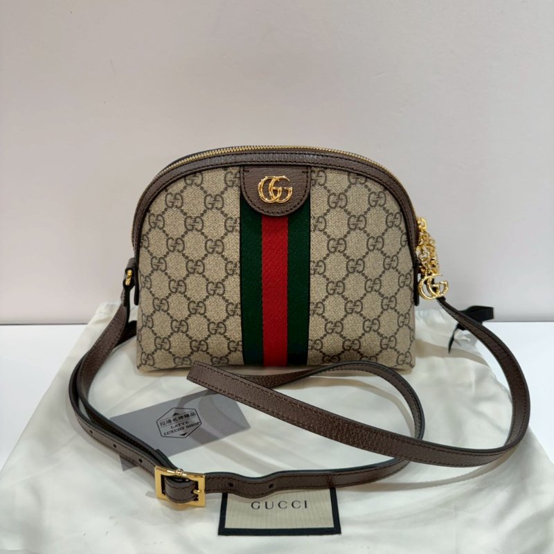 GUCCI 貝殼包/斜背包/側背包 9成新-0