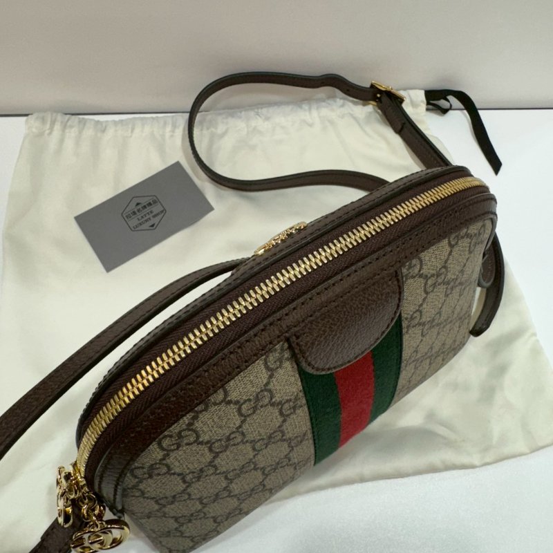 GUCCI 貝殼包/斜背包/側背包 9成新-10