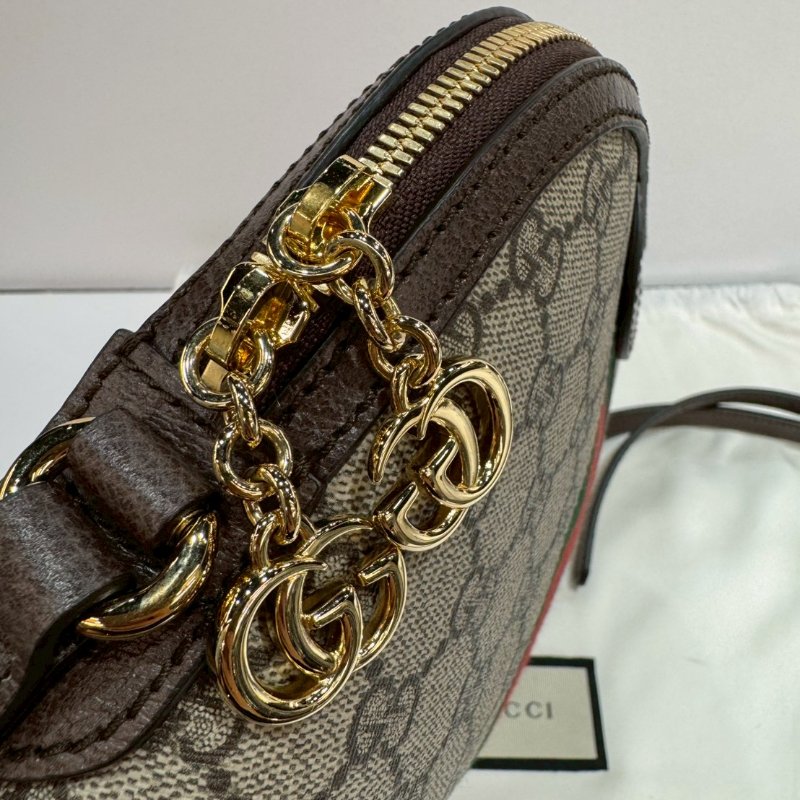 GUCCI 貝殼包/斜背包/側背包 9成新-12