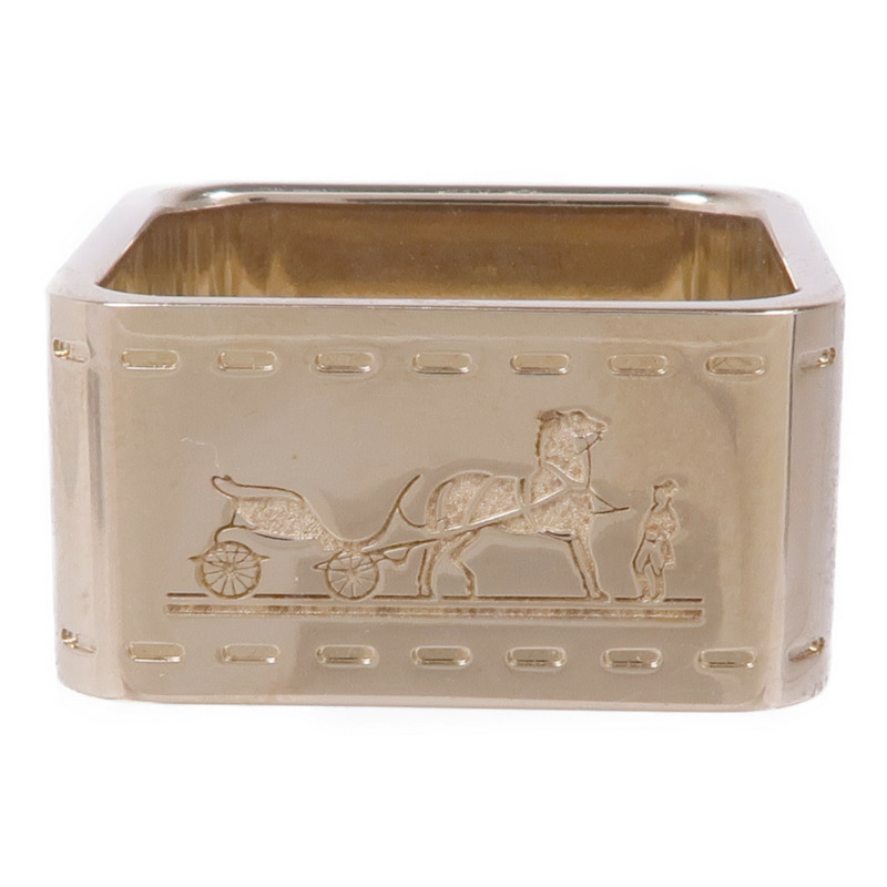 HERMES 【激減優惠】金屬Scarf Ring圍巾戒指-0