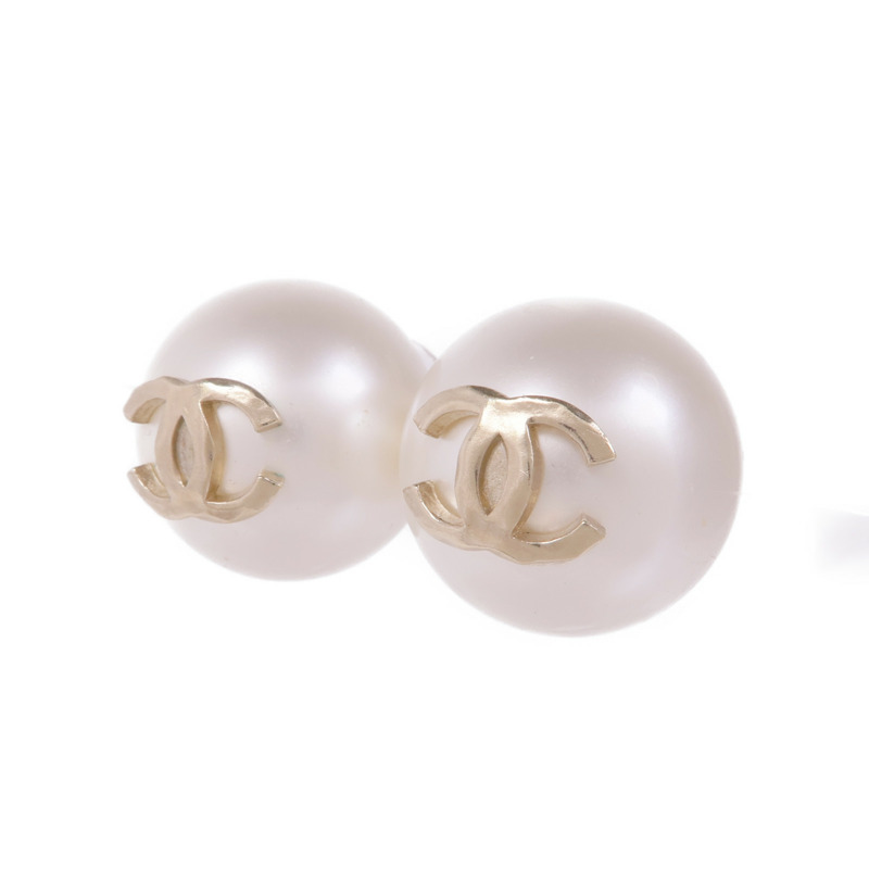 CHANEL PVC/金屬Earrings耳環-1