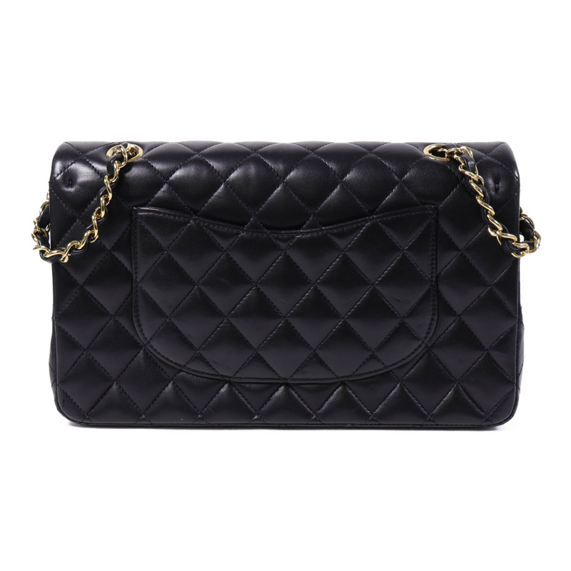 CHANEL 羊皮皮革Classic 25金扣手挽肩背兩用袋-1