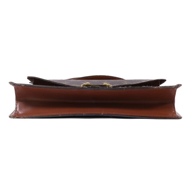 LOUIS VUITTON Monogram Monceau 28金扣手挽肩背兩用袋-3