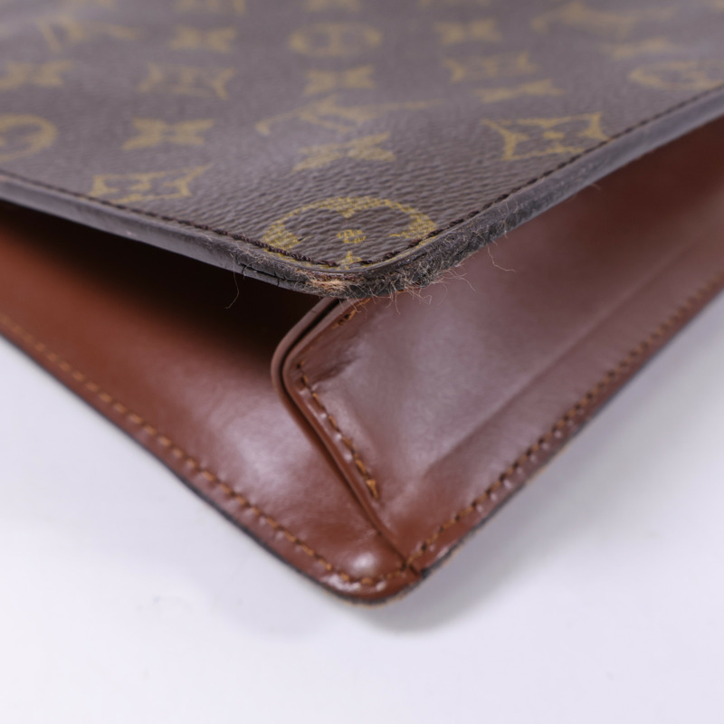 LOUIS VUITTON Monogram Monceau 28金扣手挽肩背兩用袋-10