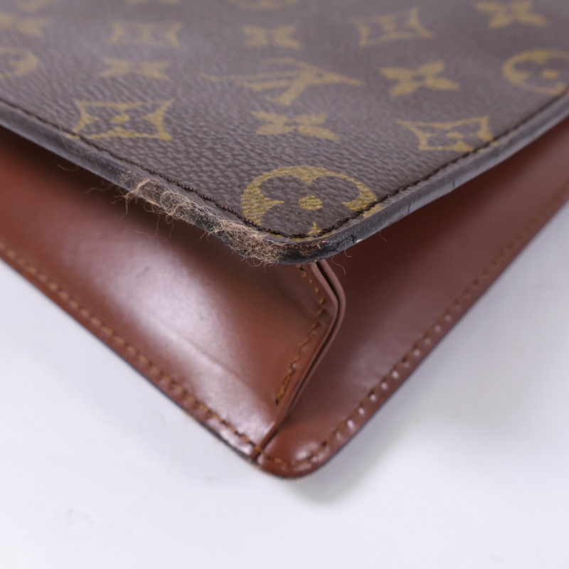 LOUIS VUITTON Monogram Monceau 28金扣手挽肩背兩用袋-11