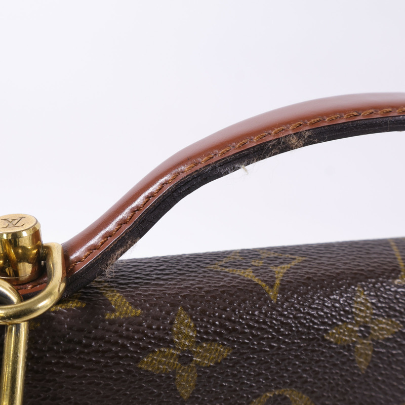 LOUIS VUITTON Monogram Monceau 28金扣手挽肩背兩用袋-16