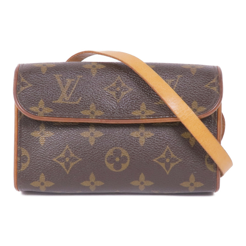 LOUIS VUITTON Monogram Pochette Florentine金扣腰包-0