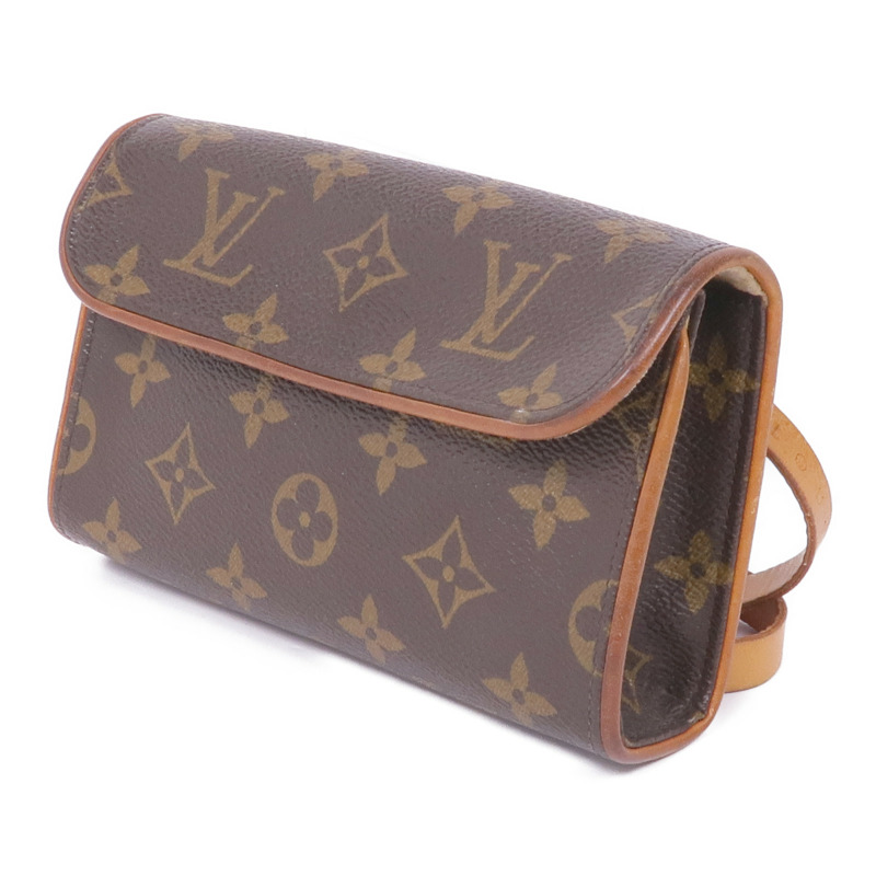 LOUIS VUITTON Monogram Pochette Florentine金扣腰包-2