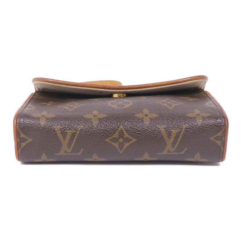 LOUIS VUITTON Monogram Pochette Florentine金扣腰包-3