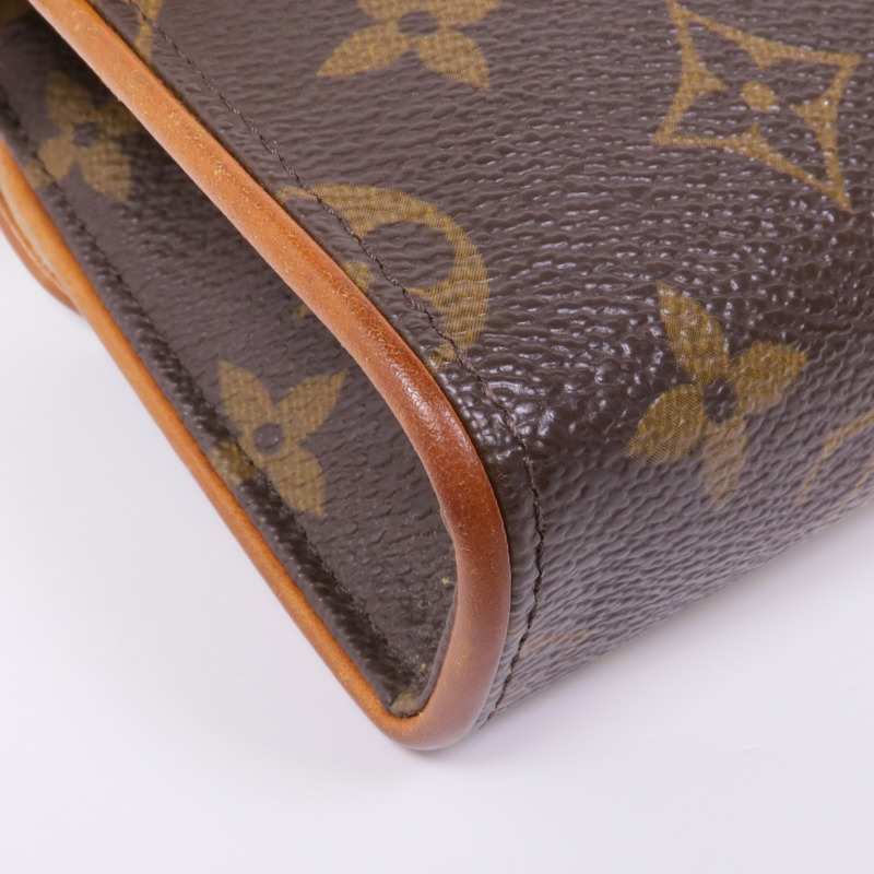 LOUIS VUITTON Monogram Pochette Florentine金扣腰包-7