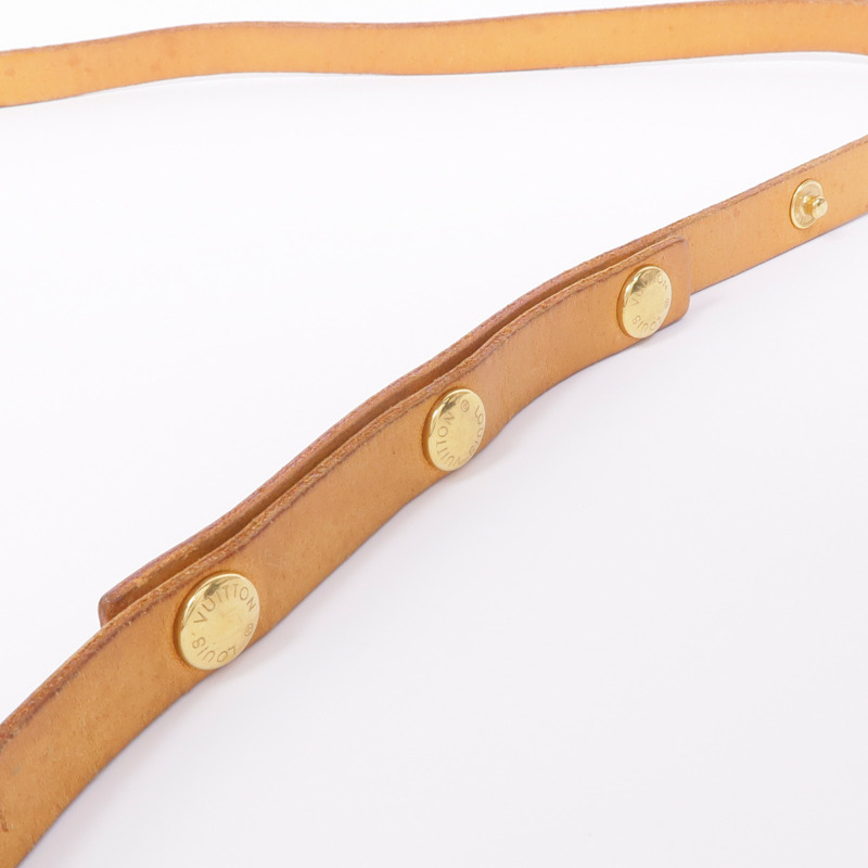 LOUIS VUITTON Monogram Pochette Florentine金扣腰包-9