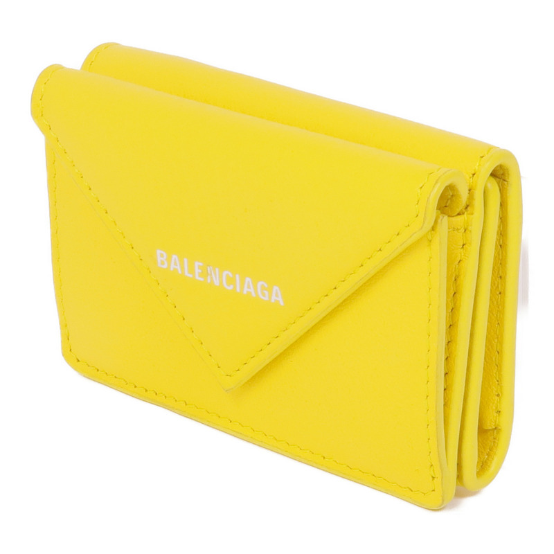 BALENCIAGA 羊皮皮革Wallet銀扣卡片套-1