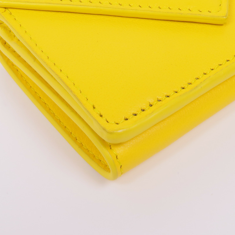 BALENCIAGA 羊皮皮革Wallet銀扣卡片套-7