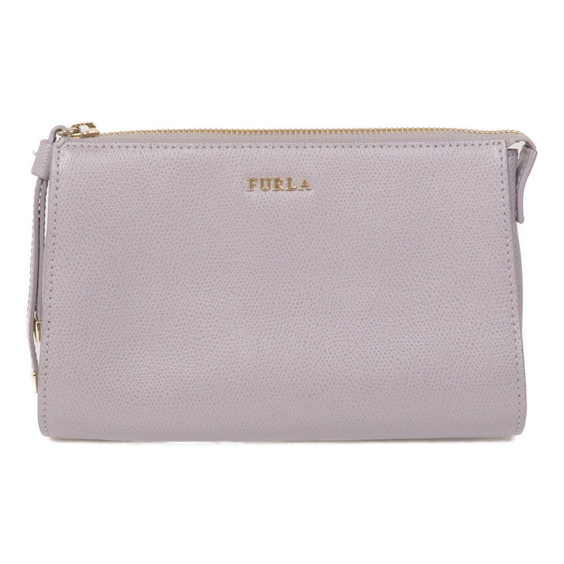 Furla 牛皮皮革Clutch Bag金扣手拿包-0
