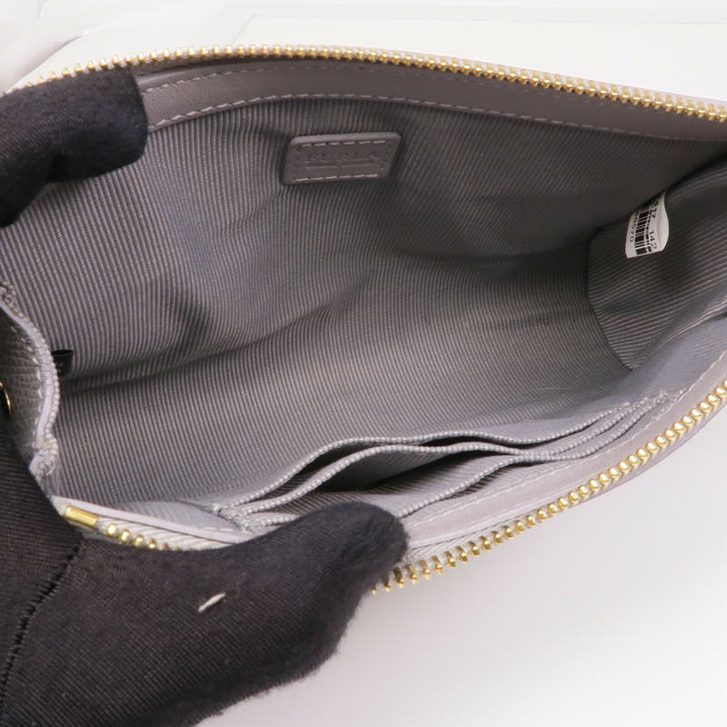 Furla 牛皮皮革Clutch Bag金扣手拿包-4