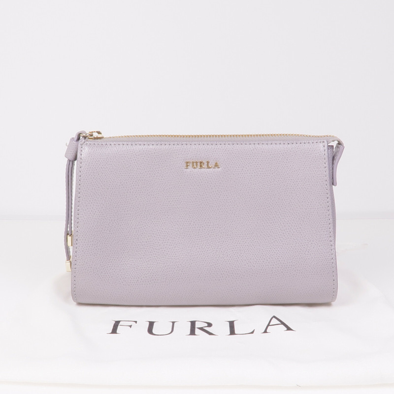 Furla 牛皮皮革Clutch Bag金扣手拿包-16