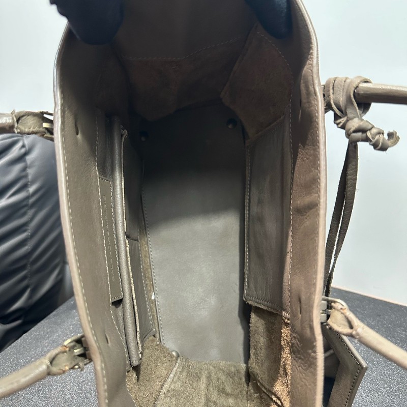 Balenciaga 灰色機車包 手提包-7