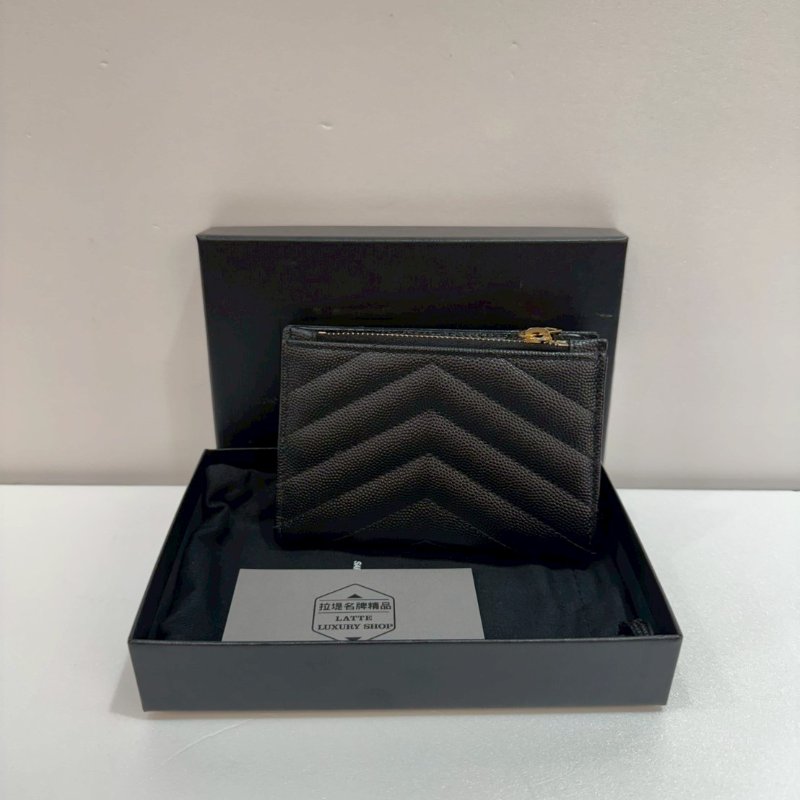 YSL 短夾/皮夾 9成新-1