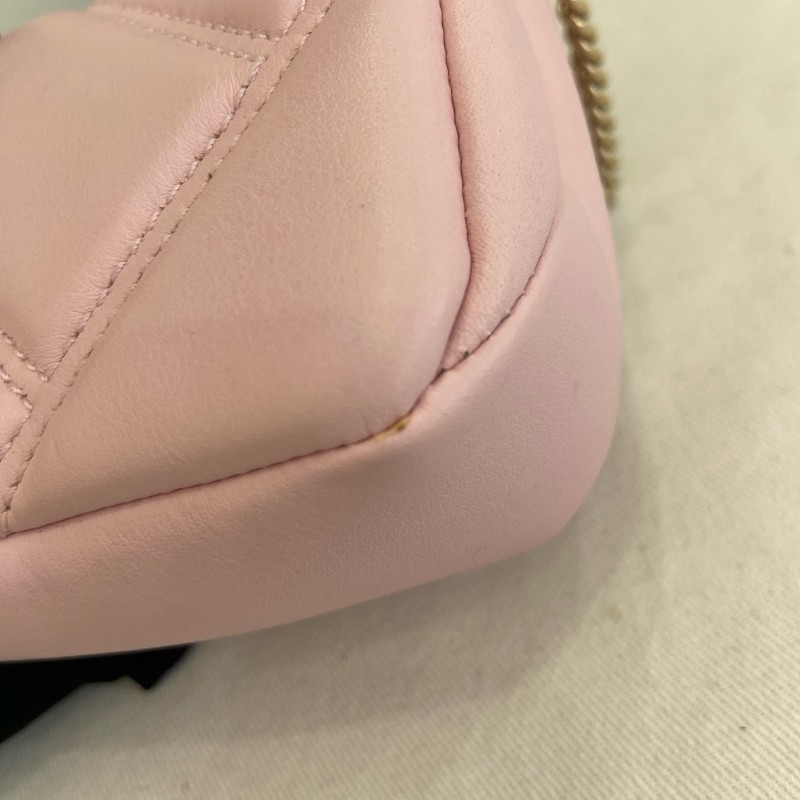 Bvlgari Serpenti Cabochon 櫻花粉色迷你棉花糖蛇頭包-7