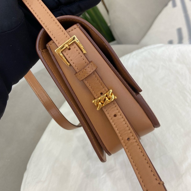 Burberry 焦糖色Grace 斜背包肩背包-2