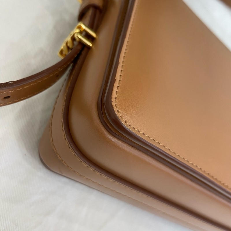 Burberry 焦糖色Grace 斜背包肩背包-8