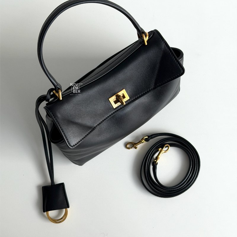 閒置新✨ Balenciaga 巴黎世家 Rodeo 黑色金釦 XS號-3