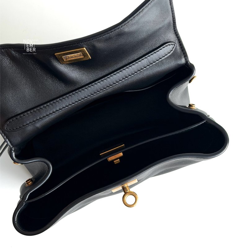 閒置新✨ Balenciaga 巴黎世家 Rodeo 黑色金釦 XS號-5