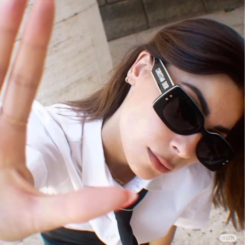 莉亞精品♡Dior 5317黑白墨鏡 二手-1